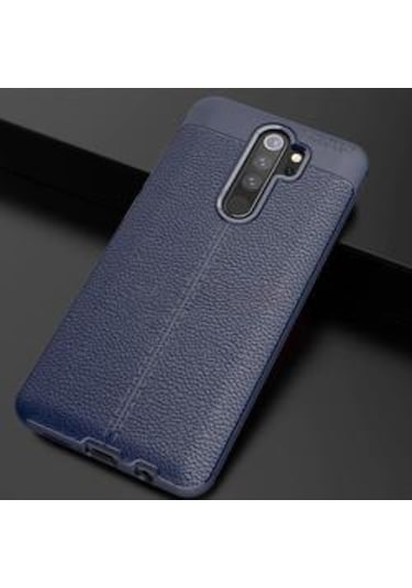 Xiaomi Redmi Note 8 Pro Kılıf Zore Niss Deri Desenli Silikon