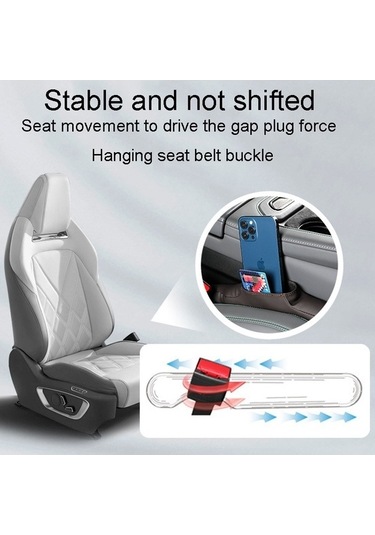 Tongxida Araba Koltuğu Depolama Organizatör Koltuk Anti Sızıntı Koyu Kahve