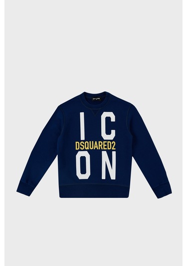 Dsquared2 Çocuk Sweat Dq0245-d002y Blue Saks