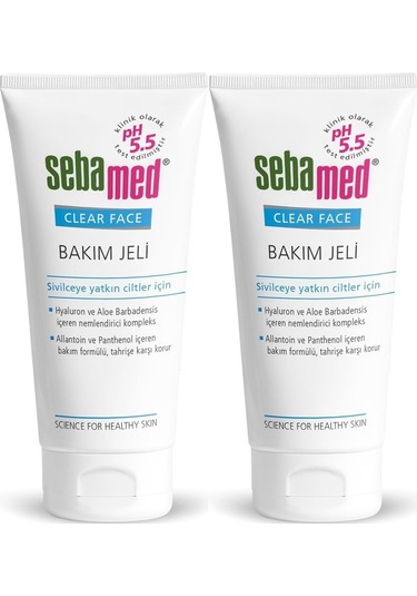 Sebamed Clear Face Bakım Jeli 50ml 2 Li Set