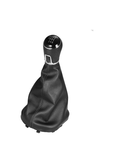 Youmex Vw Touran 2003-2010/caddy Mk2 2004-2009 İçin 6 Vitesi Değişim Çubuğu, Dayanıklı Pu Deri, Kolay Kurulum Siyah