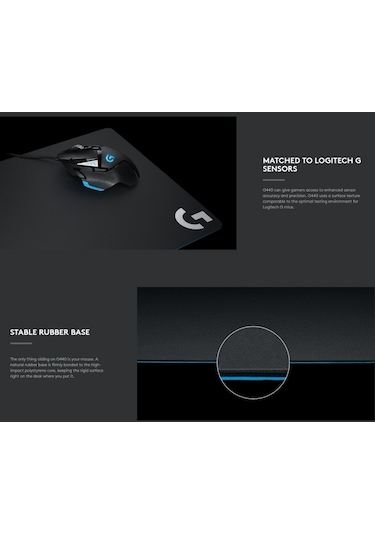 Logitech G440 Sert E-spor Oyun Mouse Pad'i