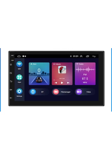 Kl-8238 2/32gb Uyumlu Android Multimedya Car Playli Teyp Ayarlı I