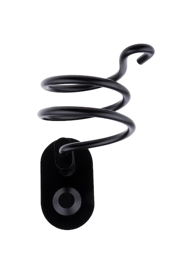 Suntek Kaymaz Saç Kurutma Makinesi Tutacağı Alüminyum Siyah