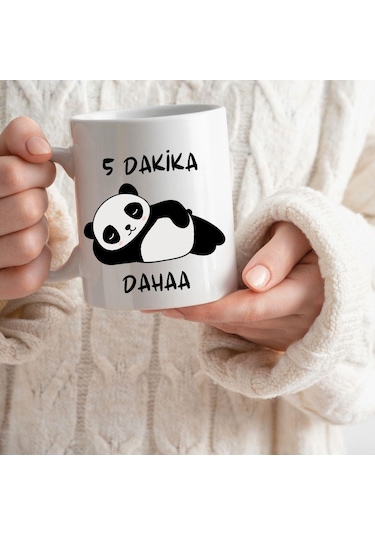 5 Dakika Daha Tasarımlı Kupa Bardak Saydam