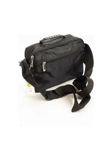 Imperteks Su Geçirmez Kumaş Seventeen Çok Gözlü Postacı El Ve Omuz Çantası Siyah 2247 Siyah