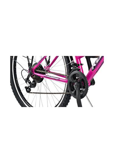 Kldoro KD-124 Bagajlı 24" Jant 21 Vites Kadın Dağ Bisikleti