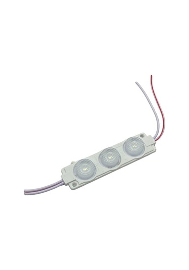 12v Parmak Lamba 3-ledli Beyaz Camlı 75 19 Mm