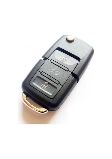 Skoda Octavia Roomster 2004-2008 Uyumlu Anahtar Kabı Kumanda Kabı Oto Anahtarlık Logolu