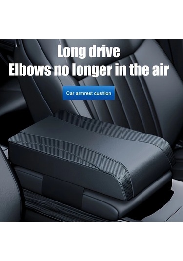 Xuweiwei 1 Adet Siyah Evrensel Deri Konsol Kolçak Koruyucu Depolamalı