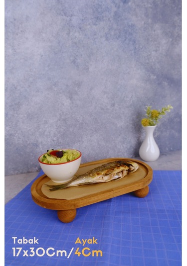4'lü 2katlı Kek Standı,25 Cm Mummy, 29 Cm Piramit,17x30 Cm İçi Oymalı Set + Kesme Tahtası Hediyeli Kahverengi