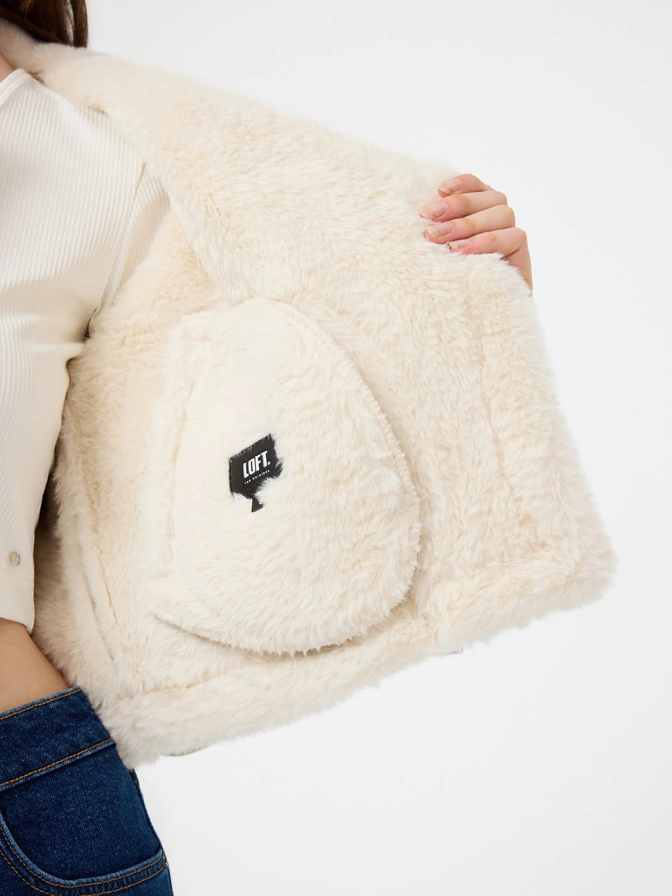 Loft Loose Long Crop Taş Kadın Mont Lf2040674 Taş