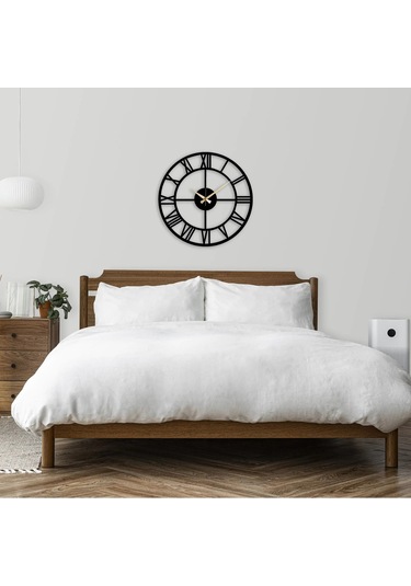 Ivo Roma Rakamlı Duvar Saati Siyah