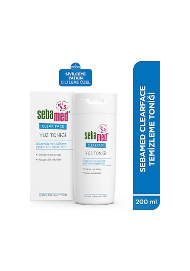 Sebamed Clear Face Temizleme Yüz Toniği 200 Ml