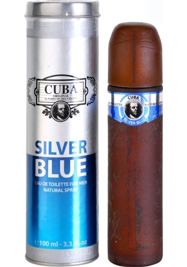 Cuba Silver Blue Erkek Parfüm EDT 100 ML