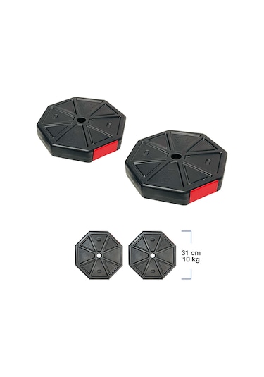 Tan Spor 20 Kg Dambıl Halter Ağırlık Plakası 4 x 5 KG