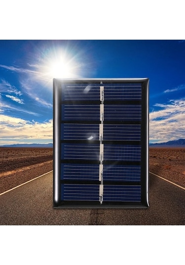 Trendooze 0.3w 3v Güneş Paneli - Dayanıklı, Su Geçirmez, Kamp, Bahçe Için Aydınlatma