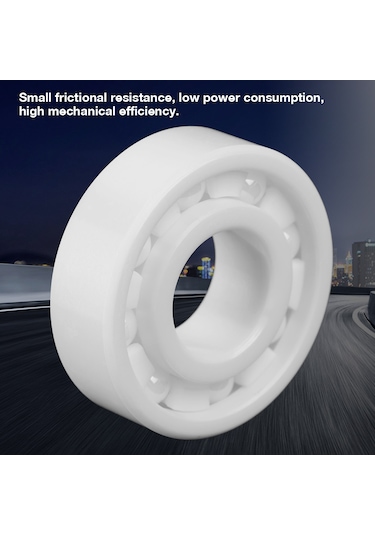 Wezone 6202 Tipi Tam Seramik Zirkonyum Oksit Zro2 Rulman - 15x35x11mm, Yüksek Hassasiyetli, Dayanıklı Ve Yüksek Hızlı Makine Uygulamaları İçin