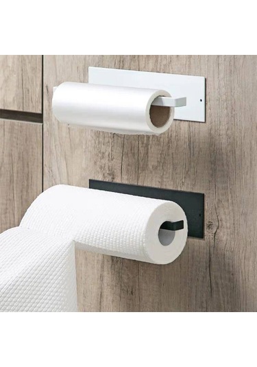 Duvara Montelenmiş Demir Kağıt Havlu Tutucu Yapışkan Rulo Organizatörü Duvar Metal Tuvalet Kağıdı Havlu Askısı Ev Banyo Mutfak İçin Siyah Duvara Montelenmiş Demir Kağıt Havlu Tutucu Yapışkan Rulo Organizatörü Duvar Metal Tuvalet Kağıdı Havlu Askısı Ev Banyo Mutfak İçin Siyah