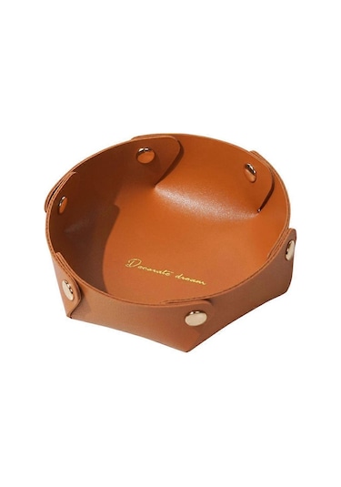 Ganzhoushop Masaüstü Saklama Kutusu L/s Boyutu Çok Renkli Seçenekler Saklama Tepsisi Pürüzsüz Kenarlar Kozmetikler İçin Narin Kutu Uzaktan Kumanda Sarı Lorange