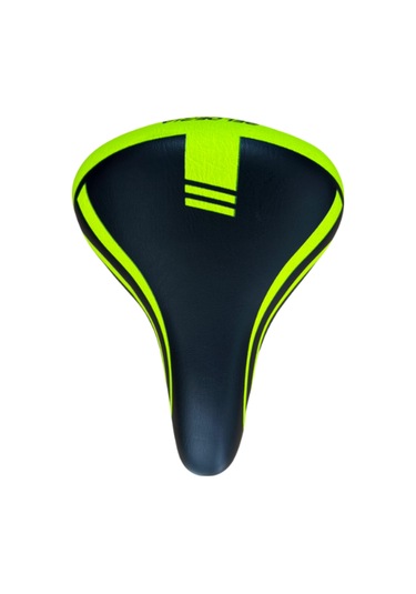 Bisiklet Selesi Bmx - 16 / 20 Jant Çocuk Bisiklet Selesi Siyah/neon Sarısı Sarı