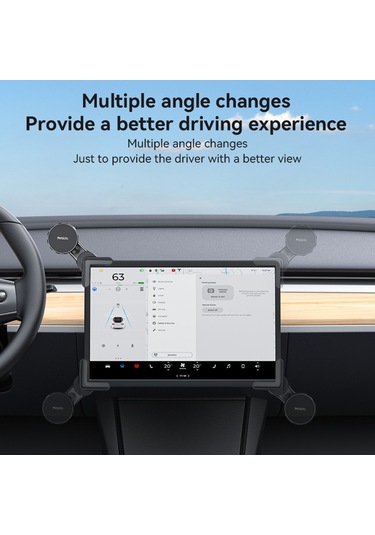 Yesıdo C212 Yüzen Araba Ekranlı Telefon Tutucu Dönebilen Manyetik Cep Telefonu Braketi