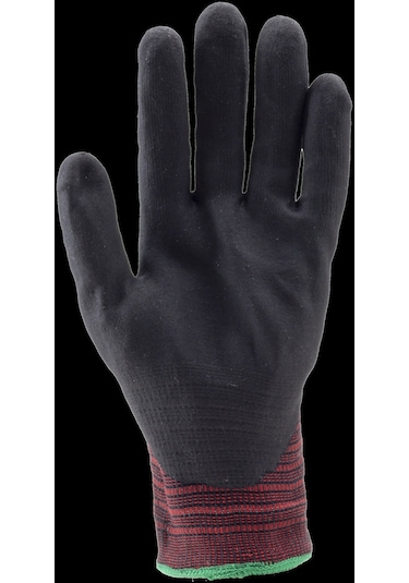 Siyah Köpük Kaplı Kevlar F Kesilmez Eldiven 10'lu Paket Fiyatı