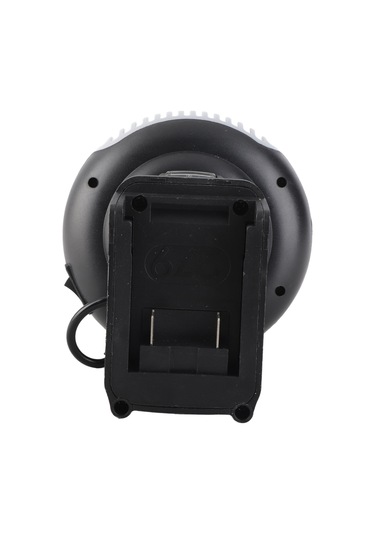 Moveevo 170w Akıllı Termostatlı Taşınabilir Isıtıcı - 2 Seviye Sıcaklık Regülasyonu, 180 Döner Kafa, Worx 18v 5pin Wa3551 Li-ion Pil Uyumlu, Usb Şarj Portlu