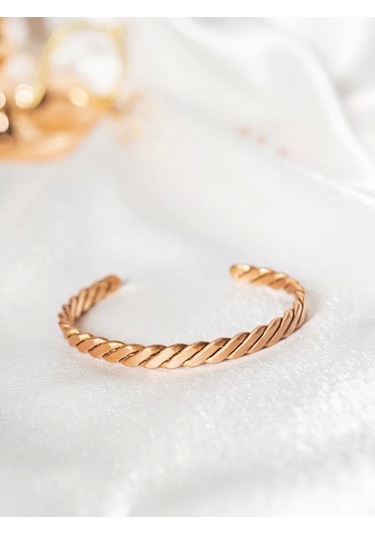 Bakır Concept Rose Mat Bakır Bileklik Çok Renkli