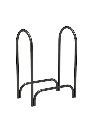 Soba Yanı Odunluk Bahçe Odunluğu Dekoratif Metal Odunluk