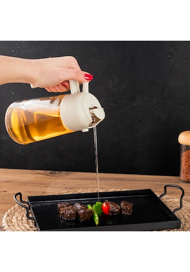 Porsima Alk-3154 Çok Amaçlı Cam Sprey Şişe Yağlık Yağdanlık Krem