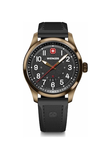 Wenger 01.0541.125 Terragraph 43mm Erkek Kol Saati Çok Renkli