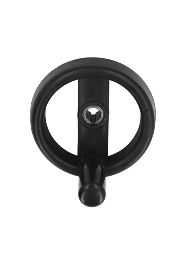 Samdoo Plastik Tezgah El Tekerleği, Katlanabilir Döner Kolu İle, Takım Tezgahları İçin Torna, Freze , 12x100mm Boyutunda, Isılayabilir Ve Dayanıklı