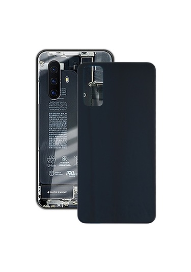 Cbtx Vivo Y20 / Y20i / Y12s / Y30 / V2029 / V2027 / V2032 / V2034a / V2043 / V2026 Pil Arka Kapağı Siyah