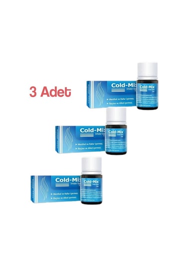 Cold Mix Inhaler Damla 5 Ml 3 Adet