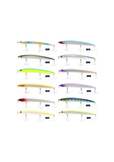 Japanese Minnow 3D 17Gr 13Cm Floating Suni Yem (390066503) 2544