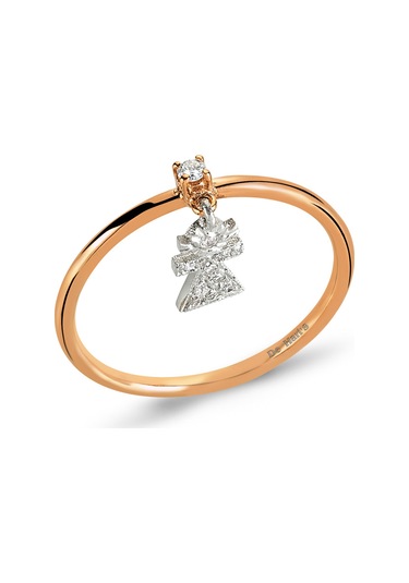 Kuyumcudukkani Kız Çocuk Sallantılı Trend Yüzük-10245-r-w Rose