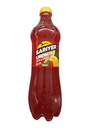 Sarıyer Limonata Çilek & Limonlu 1 Lt X 6 Adet