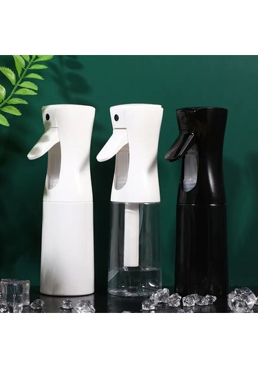 Teltree Yüz Nemlendirme İçin Ultra İnce Sisli 200ml Pet Sprey Şişesi, Isıya Dayanıklı, Siyah/beyaz/şeffaf Renk Seçenekleri Beyaz