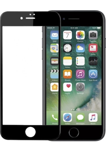 Helt Apple Uyumlu  iPhone 6s 3d Superglass Full Cam Koruyucu