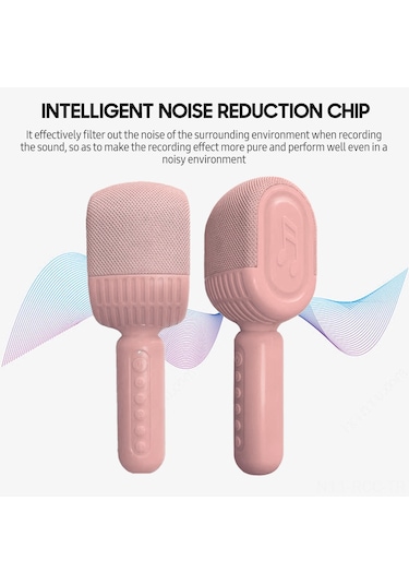 Ruicoo Kablosuz Bluetooth Mikrofon Hoparlör Zx-500 - Usb Şarjlı, Yüksek Ses Kalitesi, Kareoke Ve Kayıt İçin