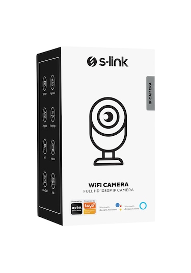 SL-IND02 Wifi Kamera Gece Görüşlü Bebek İzleme Hareket Algılama H