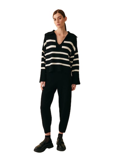 Kazak Uniseks Siyah Kazak - W22w08d133kz Siyah