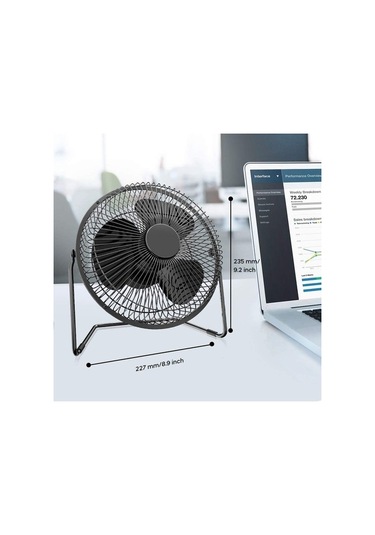 Hadron Hdx7251 Metal 8"Usb Soğutucu Pervane Vantilatör