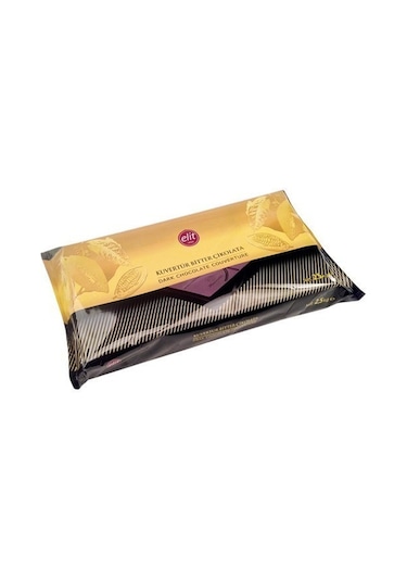 Elit %57 Bitter Kuvertür Çikolata 2500 G