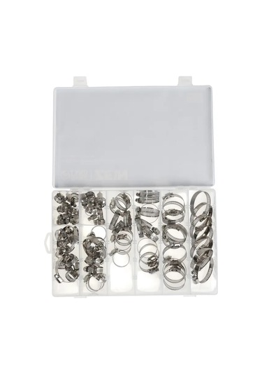 Zeın Metalik Vida İle Kelepçe Seti 80 Adet 415895209