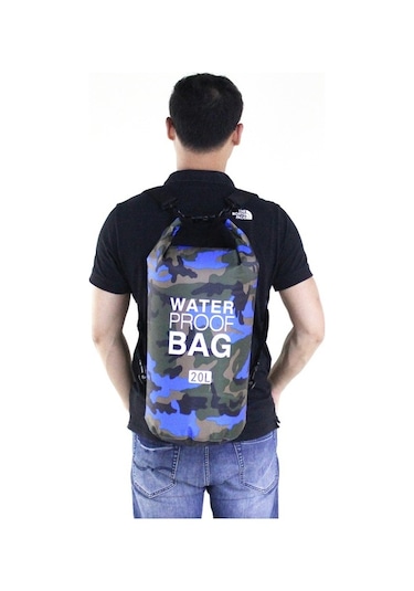 Çok Amaçlı Hafif Su Geçirmez Outdoor Sırt Çantası-20l Yeşil Yeşil