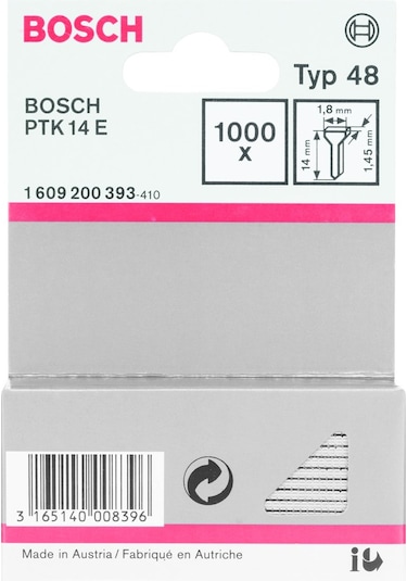 Bosch Zımba Çivisi 14mm PTK 14/3.6 V - 1609200393