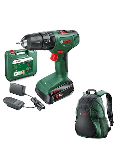 Bosch Easyımpact 18v-40 Akülü Darbeli Vidalama Tek Akü 2AH - 06039D8107 + Bosch Sırt Çantası