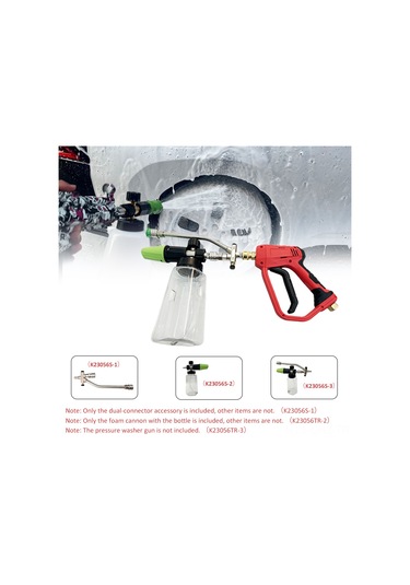 Aubyhe Stainless Steel 1/4" Çift Bağlantı Valfi - Yüksek Basınç Yıkama Makinası Aksesori, Kolay Kurulum, Çok Amaçlı Kullanım